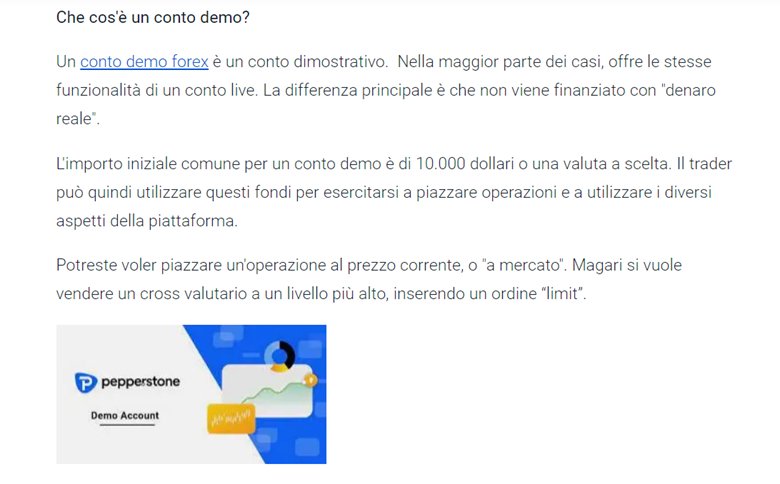 Conto Demo Pepperstone Conto Demo Pepperstone